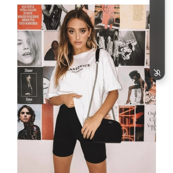 Danskin shorts just above knee black 93% cotton - Picture 1 of 2